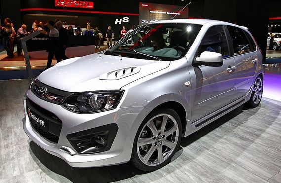 Модифицированная Lada Kalina будет иметь американские сиденья